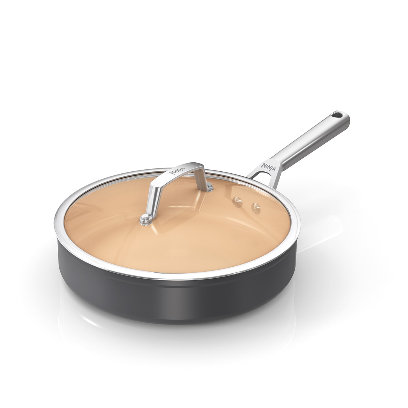 Extended Life Ceramic 26cm Sauté Pan & Lid CW90126UK Ninja UK